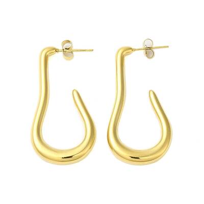 Ion Plating(IP) 304 Stainless Steel Stud Earrings