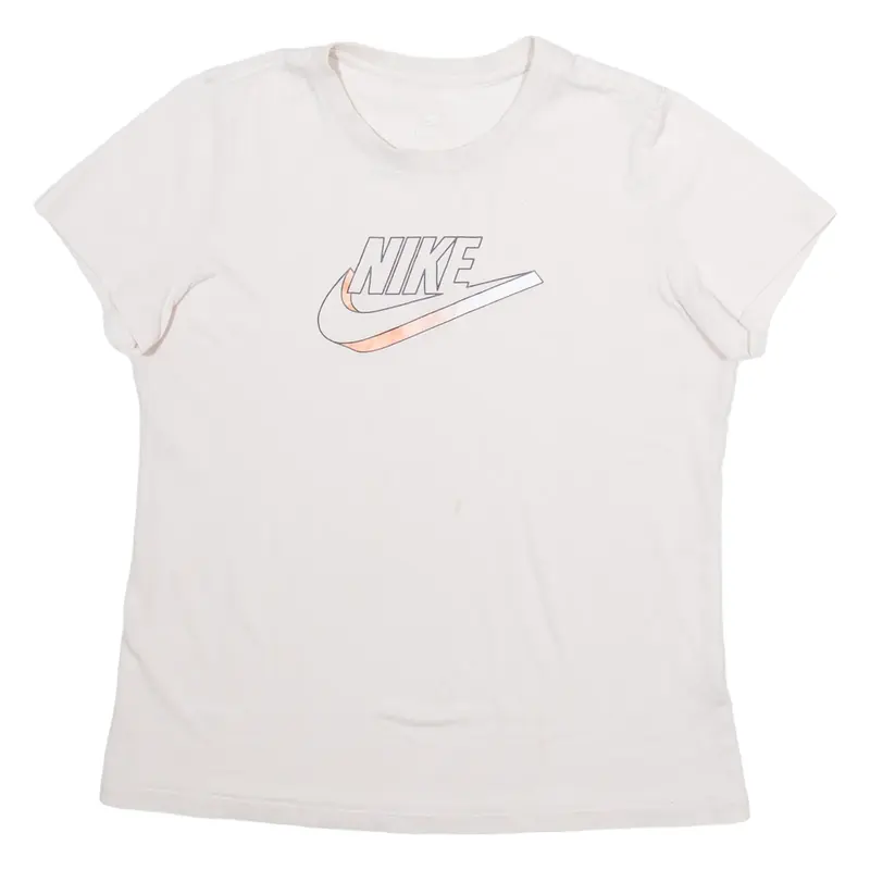 NIKE Womens T-Shirt Pink S
