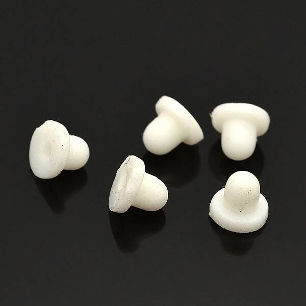 Plastic Clip on Earring Pads