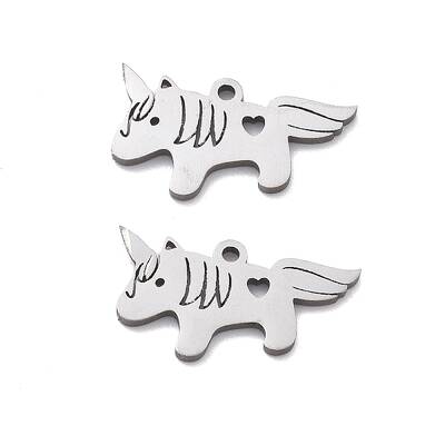 201 Stainless Steel Charms