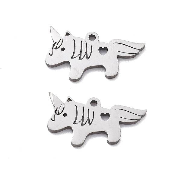 201 Stainless Steel Charms