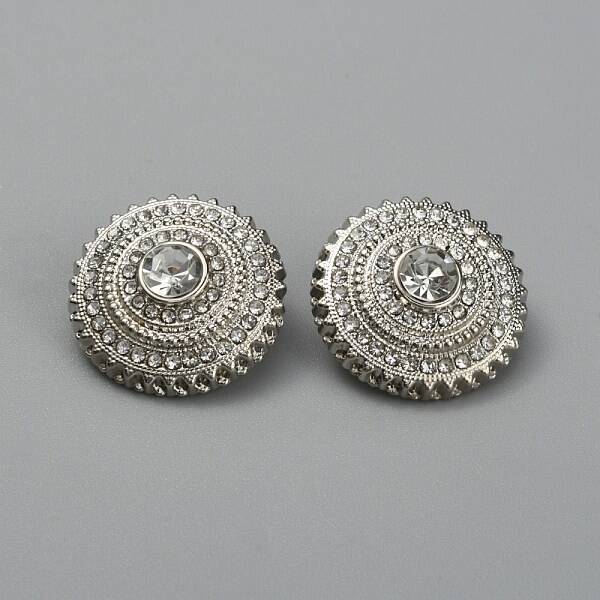 1-Hole Alloy Button