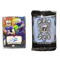 Wild Card 7 Card Studs Platinum Promo Football Packs - Opened LIVE