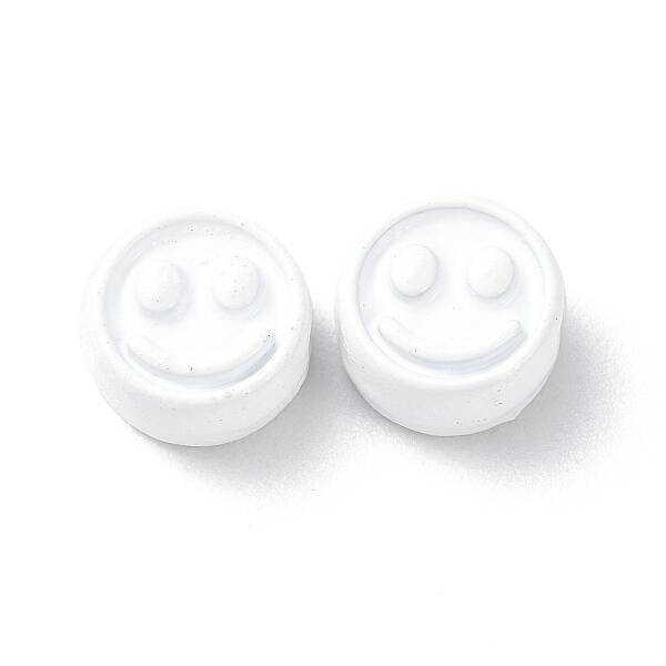 Spray Painted Alloy Beads