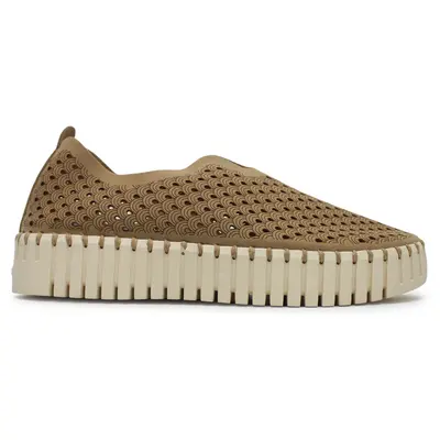 Ilse Jacobsen Tulip 3373 Textile Women's Slip On Shoes - Latte - Size:US 10 Women