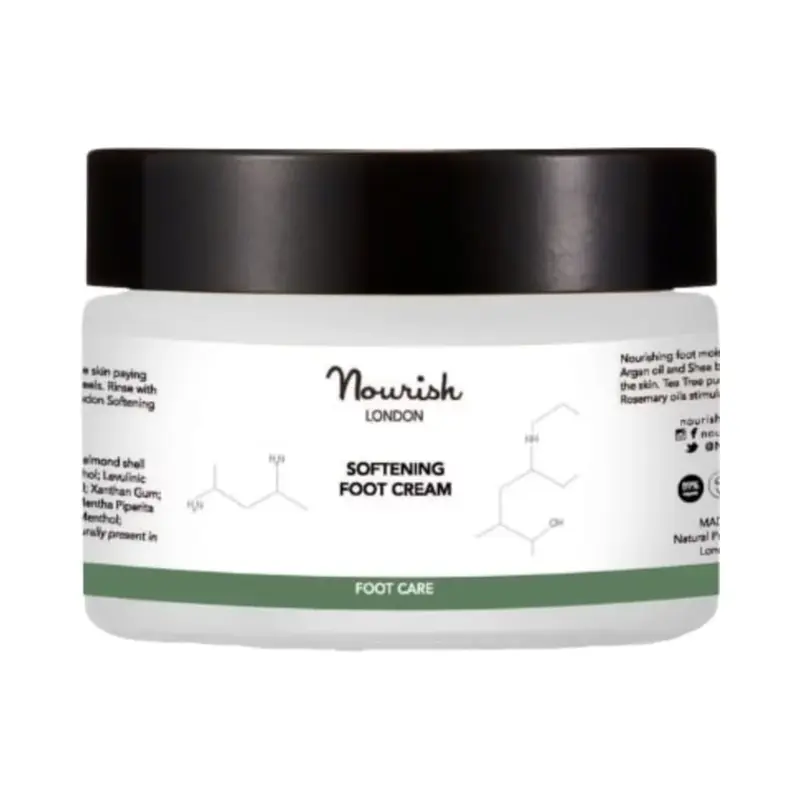 Nourish London Softening Foot Cream, 100 ml