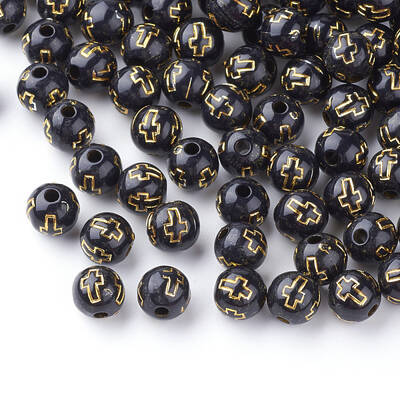 Plating Acrylic Beads