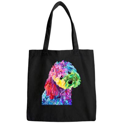 Dog Lover Poodle Tote Bag
