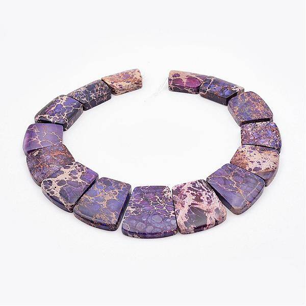 Natural Imperial Jasper Graduated Beads Strands