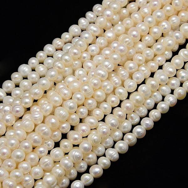 Natural Cultured Freshwater Pearl Beads Strands