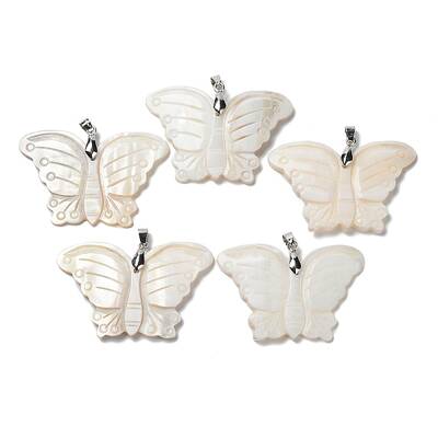 Natural Freshwater Shell Pendants