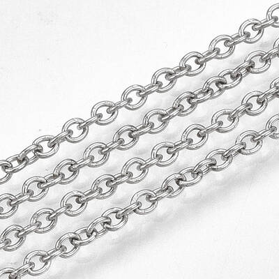 Tarnish Resistant 304 Stainless Steel Cable Chains