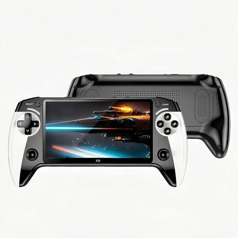 5.5 Inch Screen Handheld Game Console, 1 Count Rechargeable Portable Game Console, Retro Arcade Game Console for Adult Gift G...
