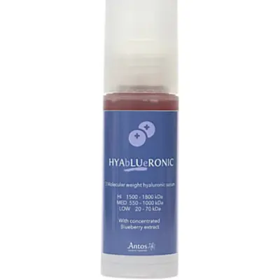 Antos HYAbLUeRONIC Hyaluronic Acid with 3 Molecular Weights 30 ml