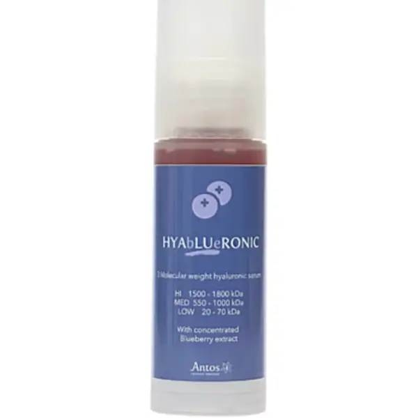 Antos HYAbLUeRONIC Hyaluronic Acid with 3 Molecular Weights 30 ml