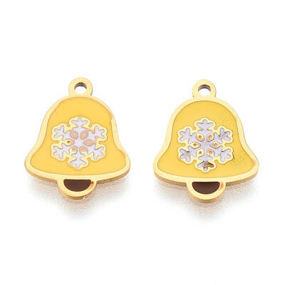 304 Stainless Steel Enamel Charms