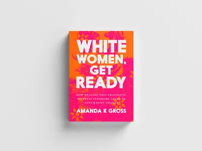White Women Get Ready Book—Vinyl Sticker & Paperback Book Bundle