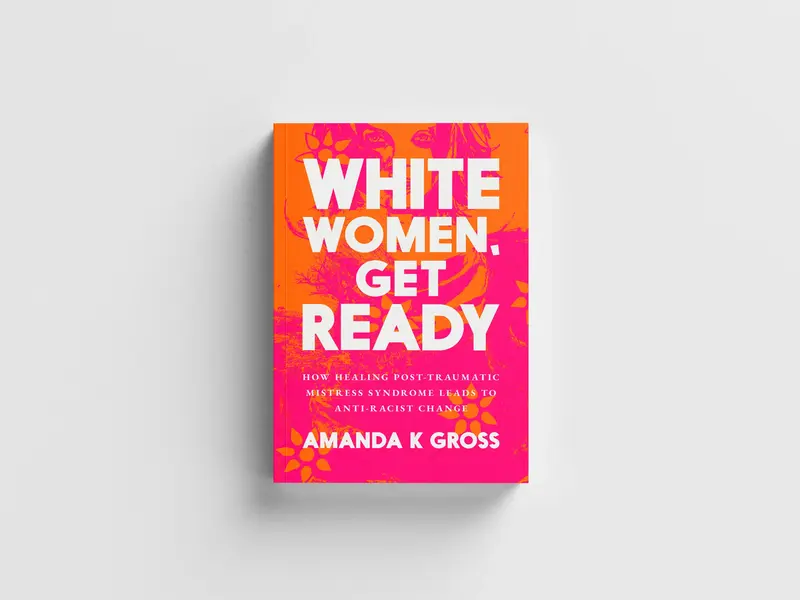 White Women Get Ready Book—Vinyl Sticker & Paperback Book Bundle