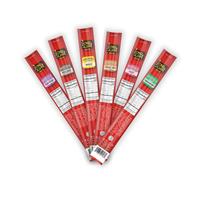 Long John Snacks 6 Pack Smokies Snack Sticks - Flavored Smoked Sausages