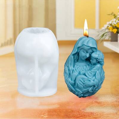 Three Trusts Mother and Child Aromatherapy Candle Silicone Molds
