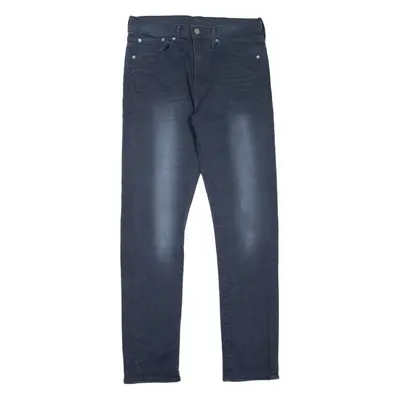 LEVI'S 522 Mens Jeans Blue Slim Tapered Stone Wash W30 L32