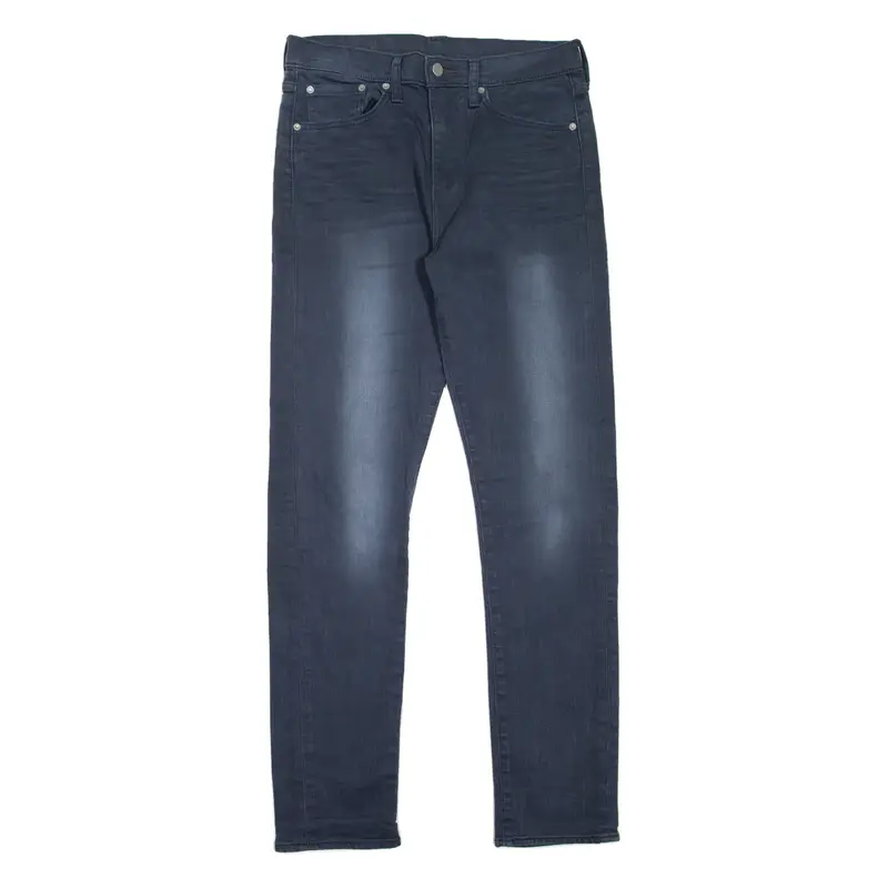 LEVI'S 522 Mens Jeans Blue Slim Tapered Stone Wash W30 L32