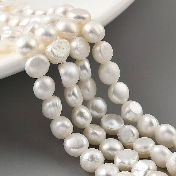 Natural Cultured Freshwater Pearl Beads Strands