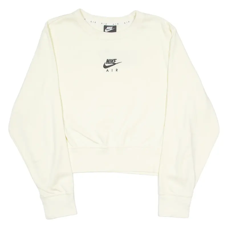 NIKE AIR Womens Sweatshirt Yellow 2XL