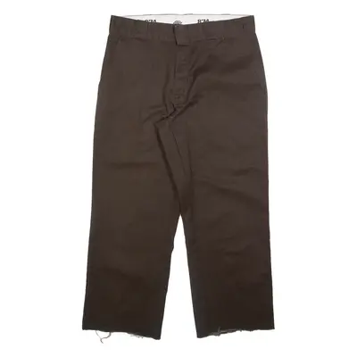 DICKIES 874 Workwear Mens Trousers Black Regular Straight W33 L26