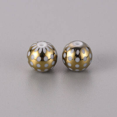 Electroplate Glass Beads