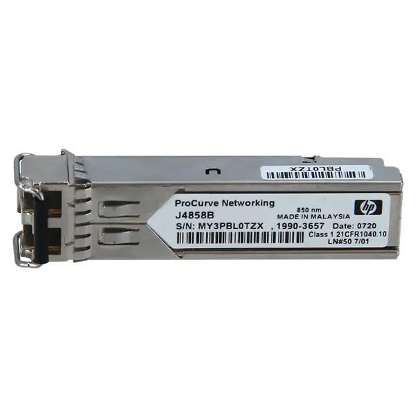 HP J4858B | ProCurve X121 1Gb/s 1000Base-SX Multi-Mode Fibre 850nm 550m Duplex LC Connector SFP (mini-GBIC) Transceiver Modul...