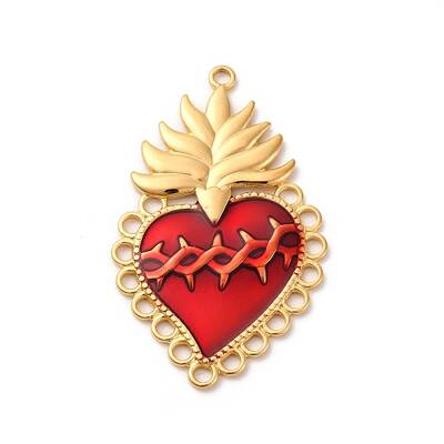 304 Stainless Steel Enamel Pendants