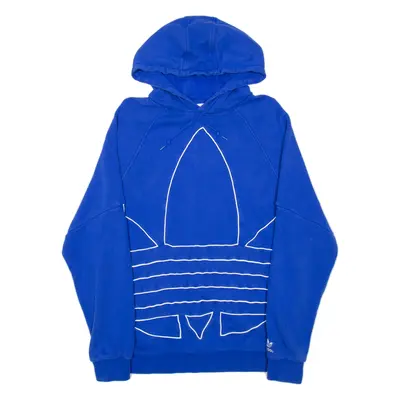 ADIDAS Mens Blue Hoodie M