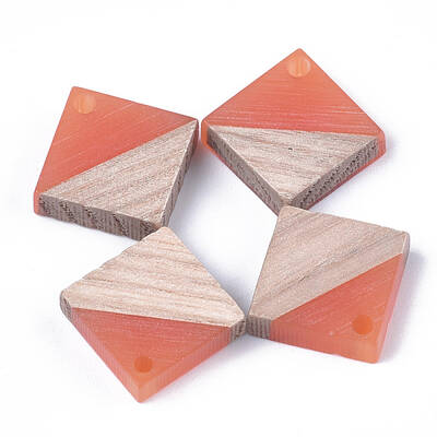 Resin & Wood Pendants