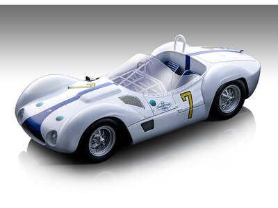 Maserati Birdcage Tipo 61 7 Stirling Moss Winner Cuba GP (1960) Limited Edition to 85 pieces Worldwide 1/18 Model Car by Tecn...
