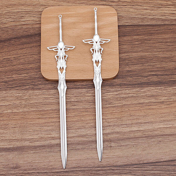 Alloy Sword Hair Sticks