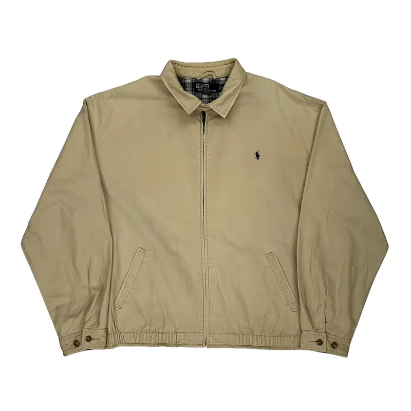 Polo By Ralph Lauren Harrington Jacket - XL Beige Cotton