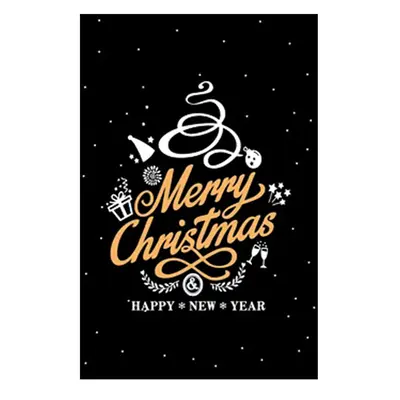 Memory Holiday Card™ - Black-Merry Christmas & New Year