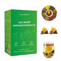 Goji Berry Chrysanthemum Tea - 150g Herbal Tea Bag with 8 Selected Chinese Herbs, Light Aroma, Free from Artificial Additives...