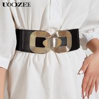 Fashionable European and American style belt for women to decorate coats and dresses, belts to tighten waist, elastic waistba...