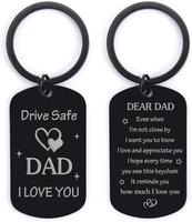 Father's Day Gifts for Dad from Daughter Son, Drive Safe Keychain Dad Gifts for Birthday Christmas Thanksgiving Father's Day ...