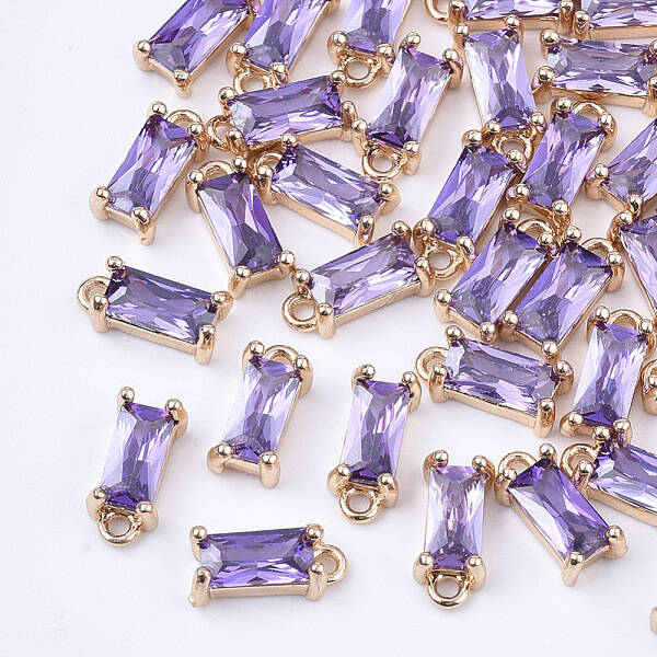 Transparent Glass Charms