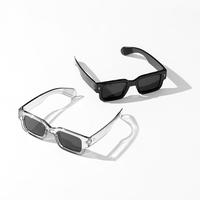 Summer Trendy Modern Styling Sunglasses, His and Hers Gifts, Fall Outdoor Sun Protection Sunglasses for Women, Travel Essenti...