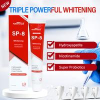 NASHUDA SP-8 Deeply Whitening Toothpaste Enhanced Formula Balances The Oral Microbiome,Removes Stains, And Provides Long Last...