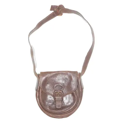 THE BRIDGE Womens Shoulder Bag Brown Leather