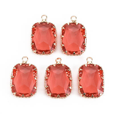 Transparent Glass Pendants