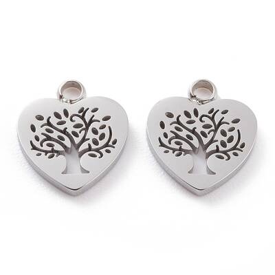 Non-Tarnish 304 Stainless Steel Charms