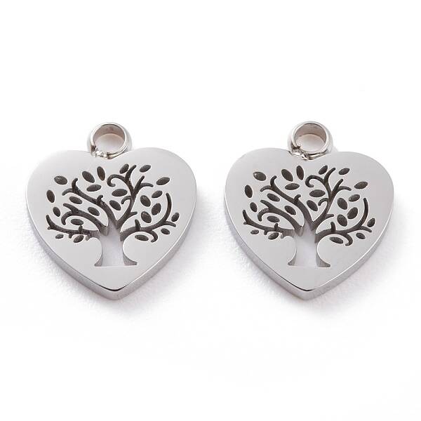 Non-Tarnish 304 Stainless Steel Charms