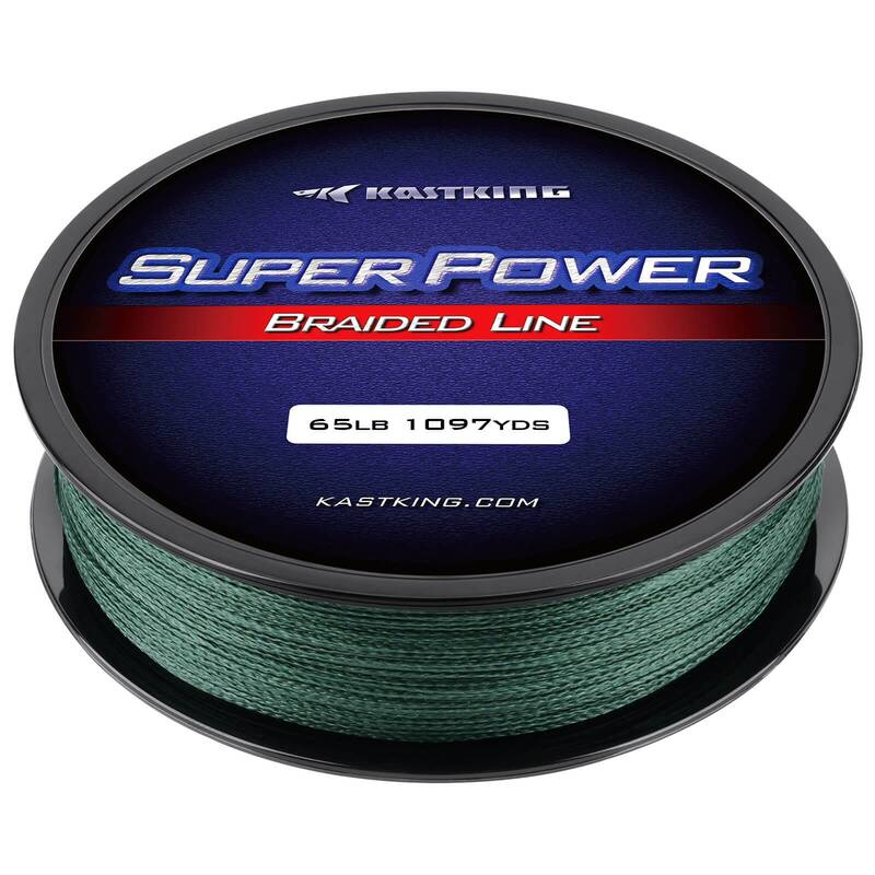 KastKing SuperPower Braided Fishing Line - 1097yds