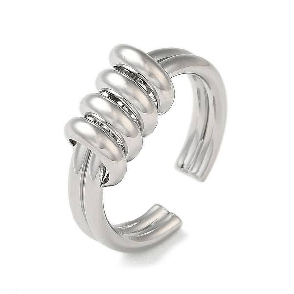 Brass Open Cuff Ring